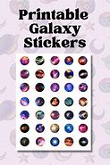Image result for Printable Galaxy Stickers