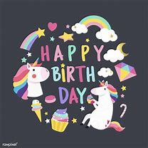 Image result for Space Unicorn Happy Birthday