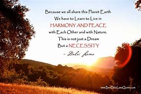 Image result for Quotes About Peace and Harmony