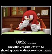 Image result for Not Approved Meme Knuckles