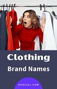 Image result for Clothing Brand Names