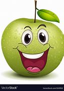 Image result for Real Apple Smiling Face