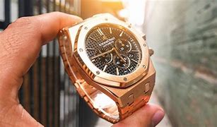 Image result for Rose Gold Apple Watch Royal Oak