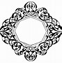 Image result for Fancy Scroll Clip Art Black and White