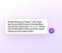 Image result for Facebook Business Page Greeting Message