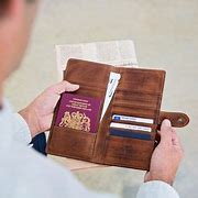 Image result for Leather Passport Wallet