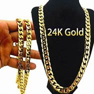 Image result for 24K GB Gold Necklace
