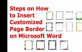 Image result for How to Add a Nice Border to Word