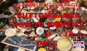 Image result for Antique Button Shanks