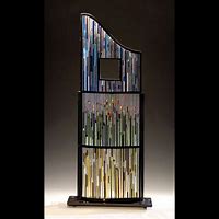 Image result for Fused Glass Art Sculpture