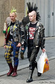 Image result for Punk Rock Men's Fashion