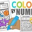 Image result for Color by Number Paper