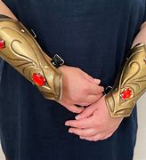 Image result for Gold Armor Bracers