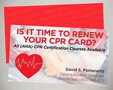 Image result for CPR Instructor Business Cards