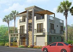 Image result for Three-Storey Modern House Design