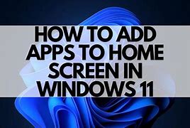 Image result for Windows 11 Home Screen
