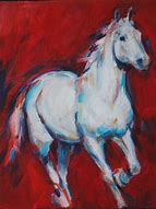 Image result for Race Horse Painting