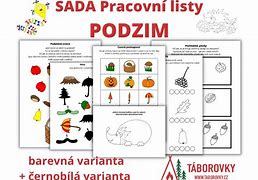 Image result for Pracovni Listy Podzim
