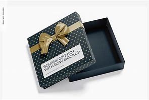 Image result for Square Box with Bow