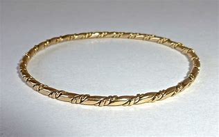 Image result for 14K Gold Wire Bracelet