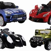 Image result for Adult in Kids Electric Car