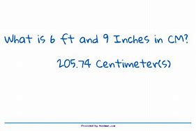 Image result for 6 Foot 9 in Cm