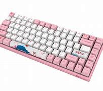 Image result for Mechanical Keyboard Pink Rose Gold