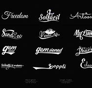 Image result for Word Typography Logo Design
