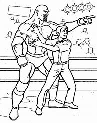 Image result for Wrestling Match Coloring