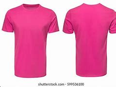 Image result for Plain Pink T-Shirt
