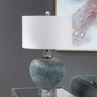 Image result for Teal Lamp Bas4