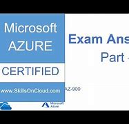 Image result for Azure 900 Exam MCQ