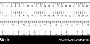 Image result for 1 Inch Ruler Chart