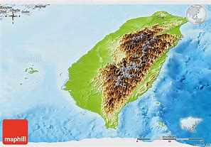 Image result for Taiwan Mountains Map