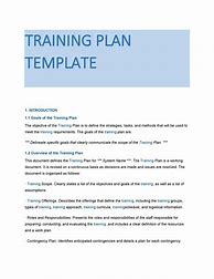 Image result for training manuals plan templates