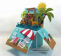 Image result for Beach Pop Up Papercraft Printable