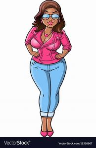 Image result for Plus Size Model Cartoon