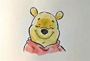 Image result for Winnie the Pooh Colored Drawing