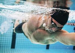Image result for Front View of Man Swimming