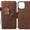 Image result for Genuine Leather Wallet Case iPhone 13 Pro Max