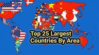 Image result for 10 Largest Countries