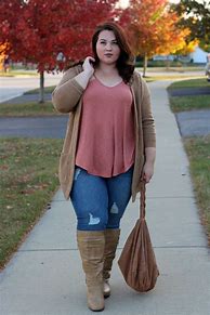 Image result for Casual Plus Size Winter Outfits