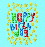 Image result for Happy Birthday Embroidery Designs
