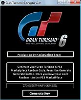 Image result for Gran Turismo 6 Keygen