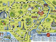 Image result for Tokyo Tourist Map to Osaka