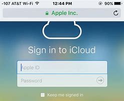 Image result for Sign in to iCloud