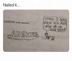 Image result for When You Know the Answer Meme