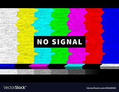 Image result for No Signal TV Screen Drawing