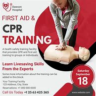 Image result for CPR Traning Flyer