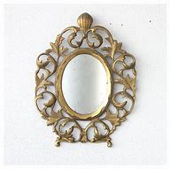 Image result for Ornate Brass Wall Mirror